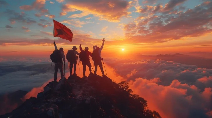 Summit celebration
